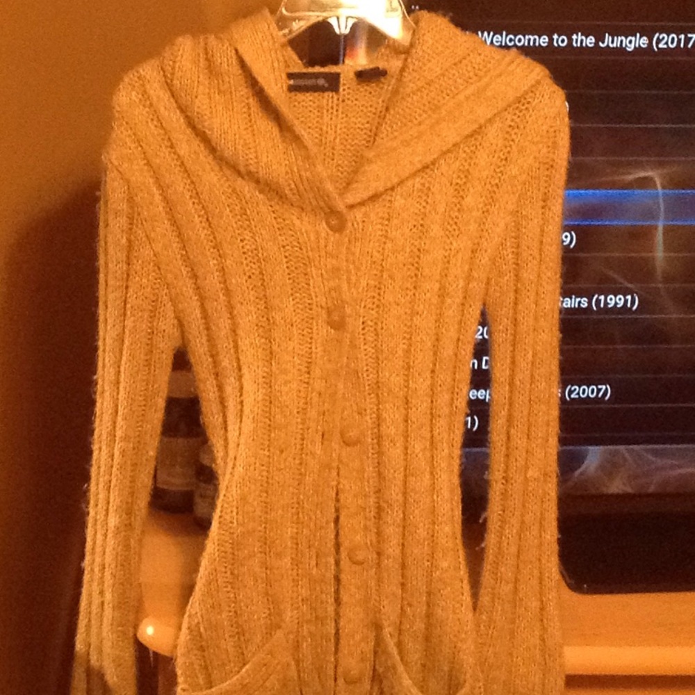 Blue Asphault. Nice coat. / sweater